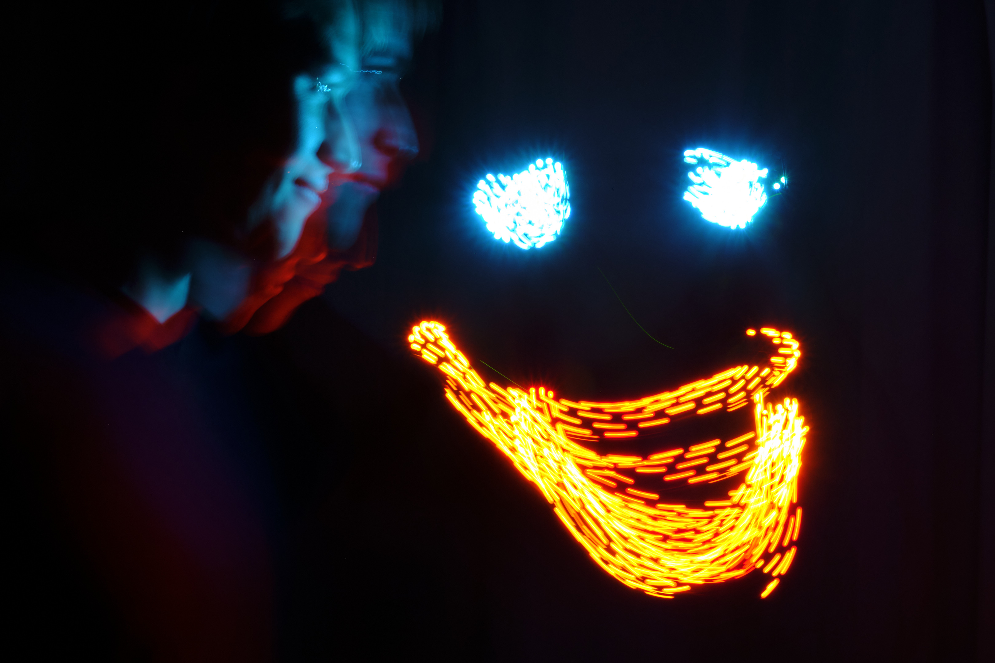 Smile. First experiment