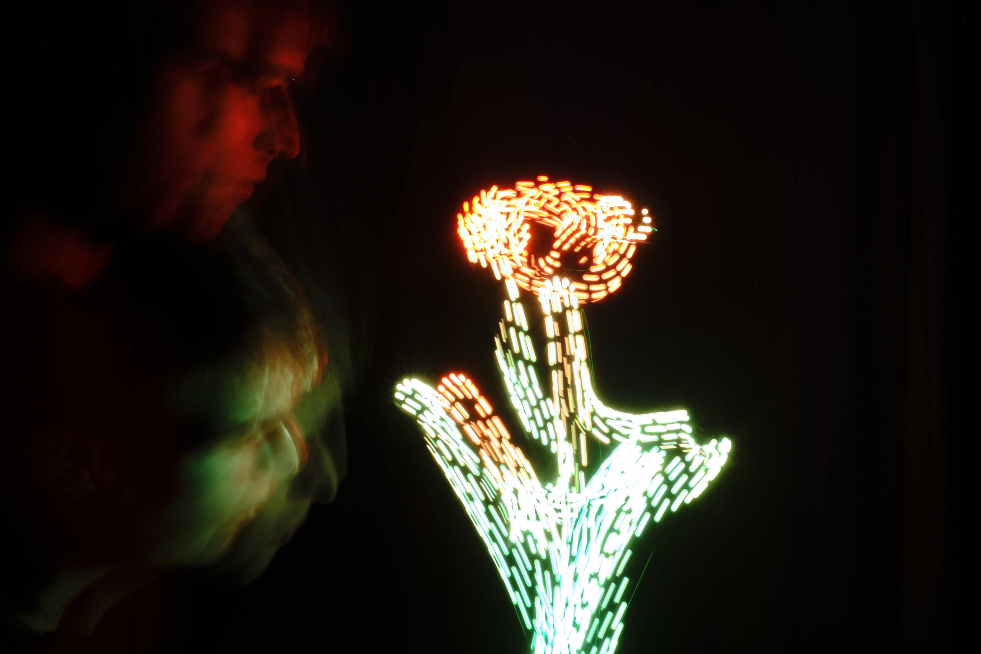 Tulip. This one&rsquo;s colors look like old school neon lights